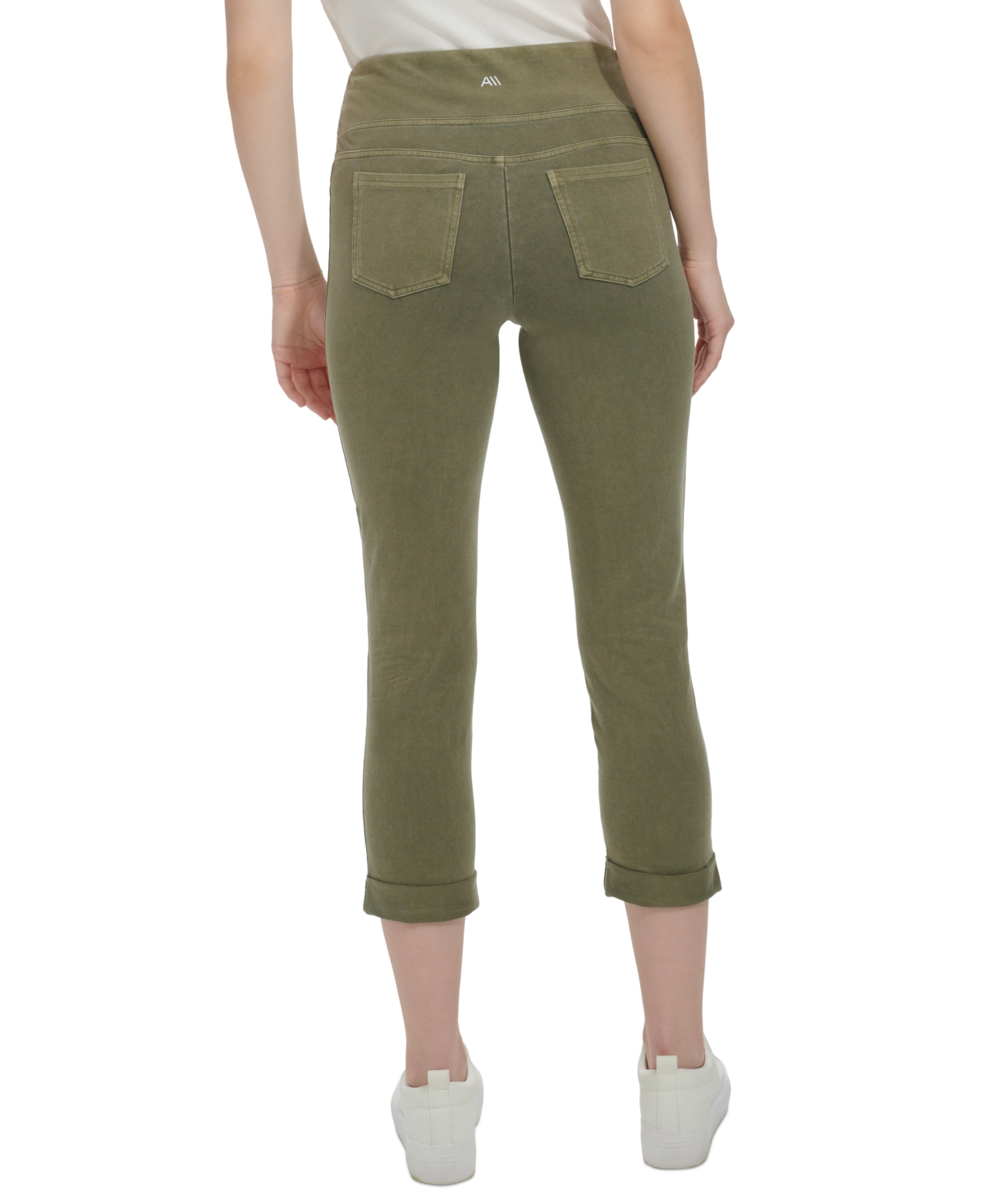 Andrew Marc Sport Women's High-Rise Cuffed Pull-On Pants