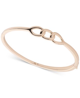 Lauren Ralph Lauren - Gold-Tone Triple Link Bangle Bracelet