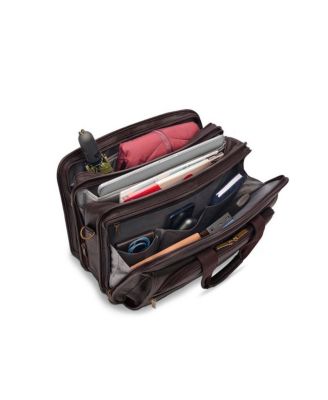 New York Classic Leather Briefcase
