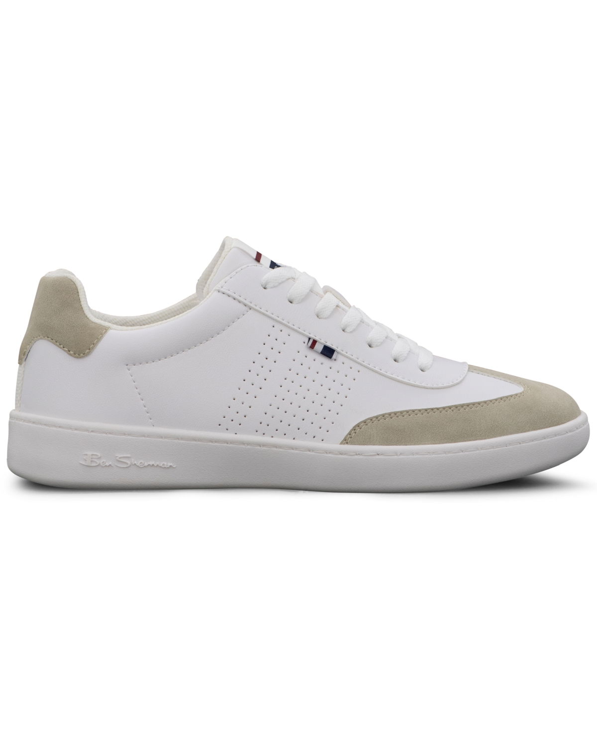 Ben Sherman Men's Glasgow Low Casual Sneakers from Finish Line -Beige