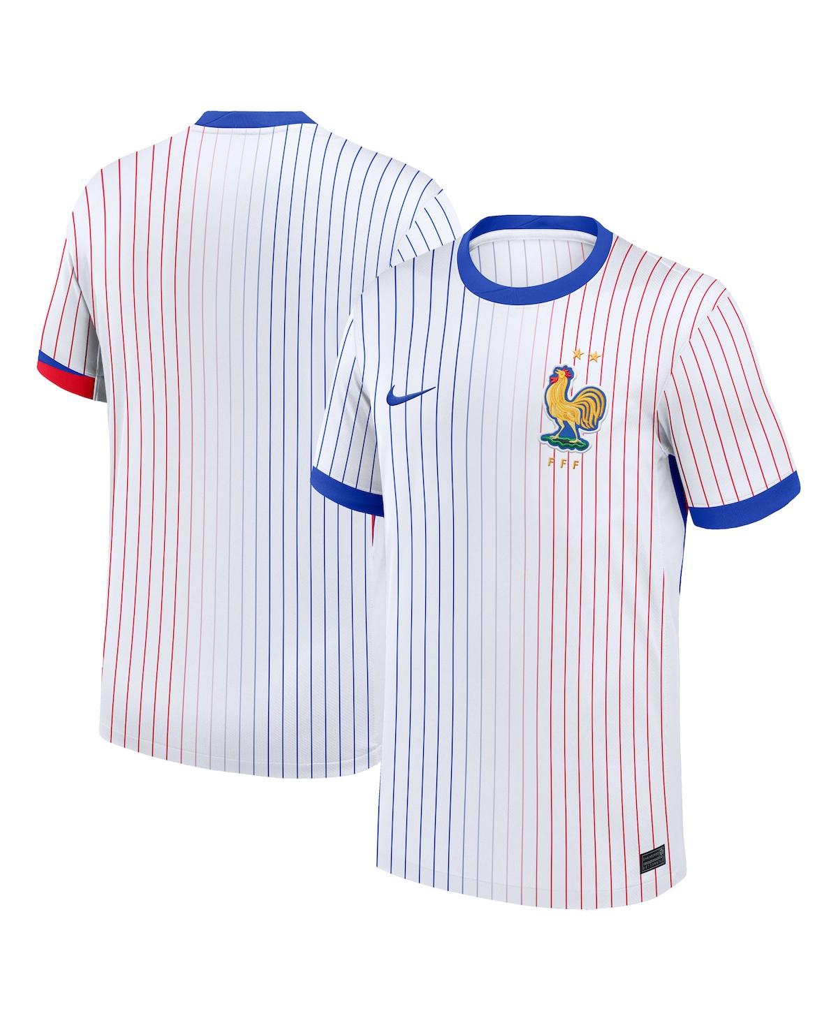 Nike Men'sFrance National Team 2024 Away Replica Blank Jersey - White