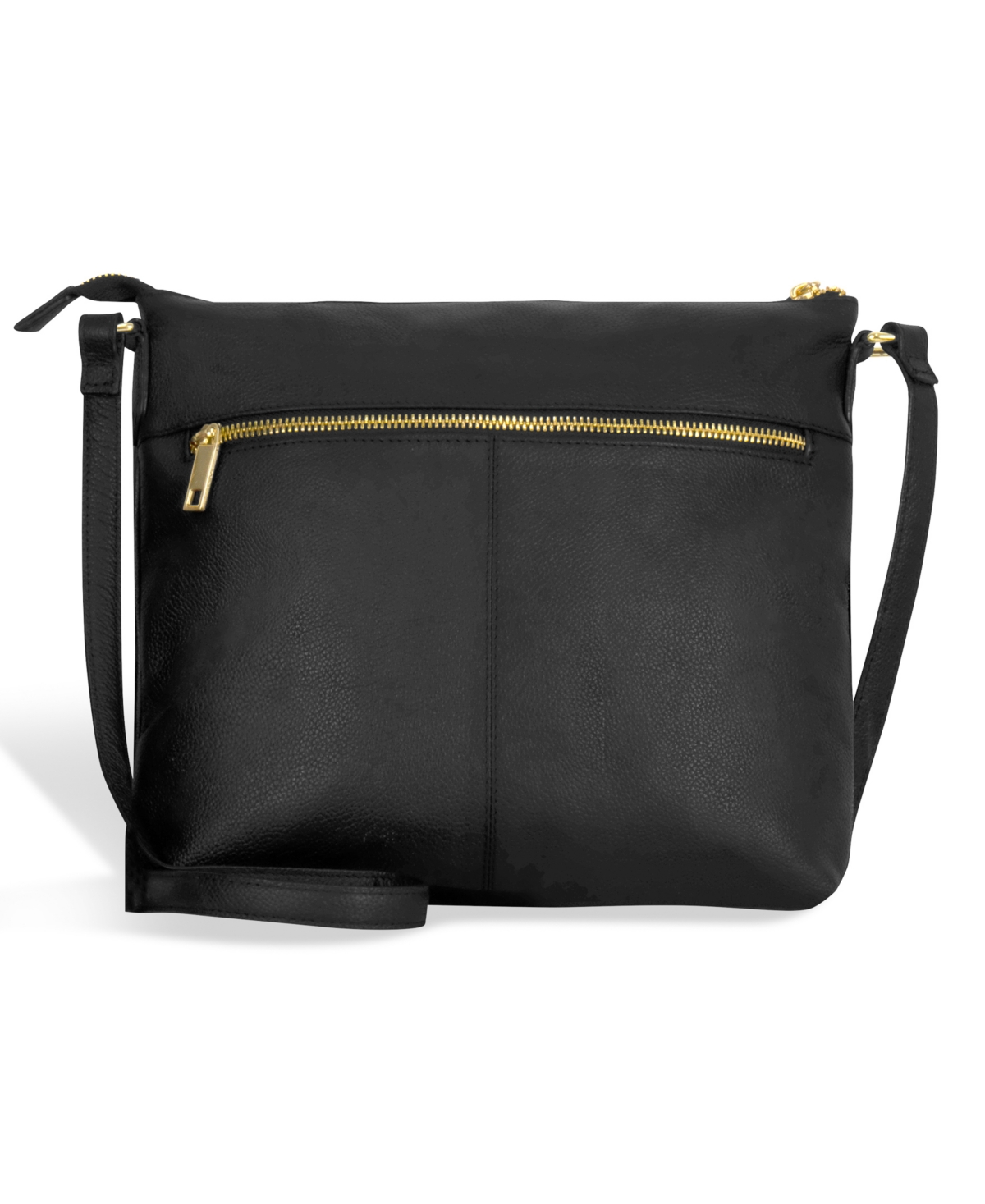 Shop Champs Leather Crossbody Bag In Black