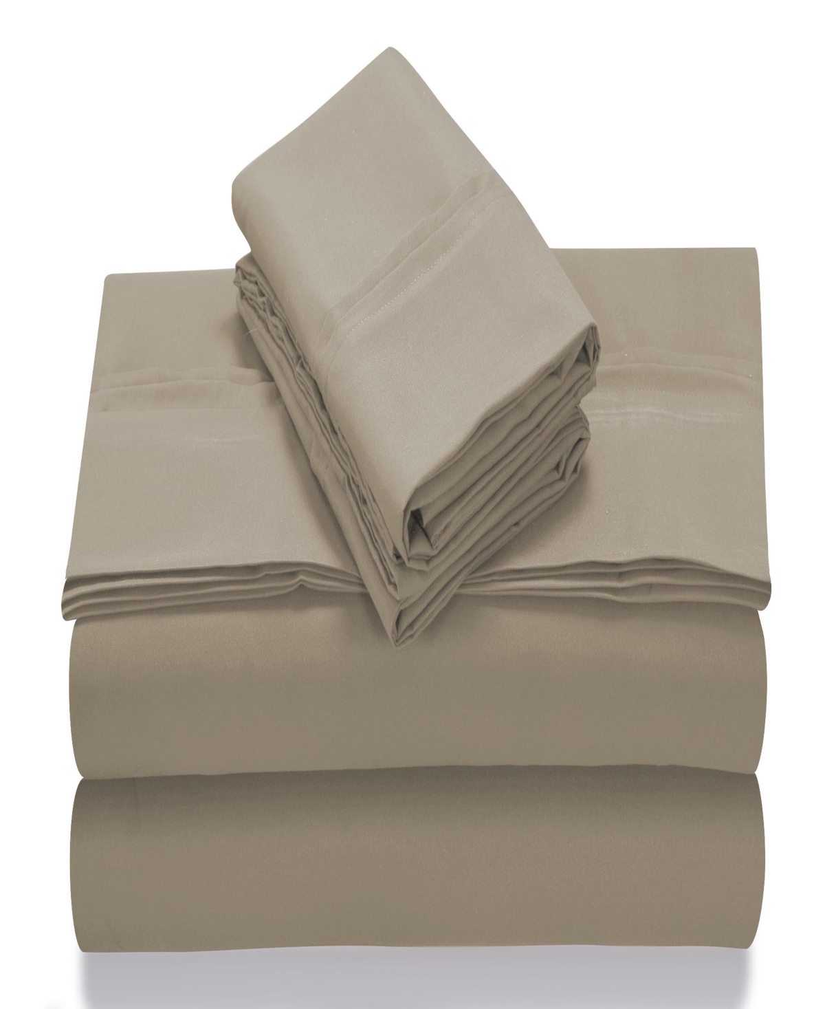 Tribeca Living Super Soft Solid Easy-Care Extra Deep Pocket Sheet Set