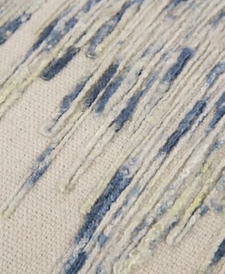 Abstract Design Polyester Filled Decorative Pillow, 20" x 20"