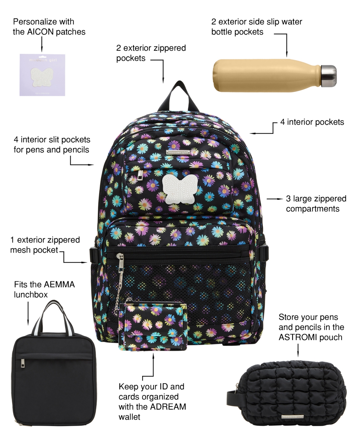 Madden Girl Savvy Pouch