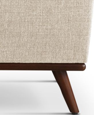 Venice 67.5" Modern Fabric Loveseat