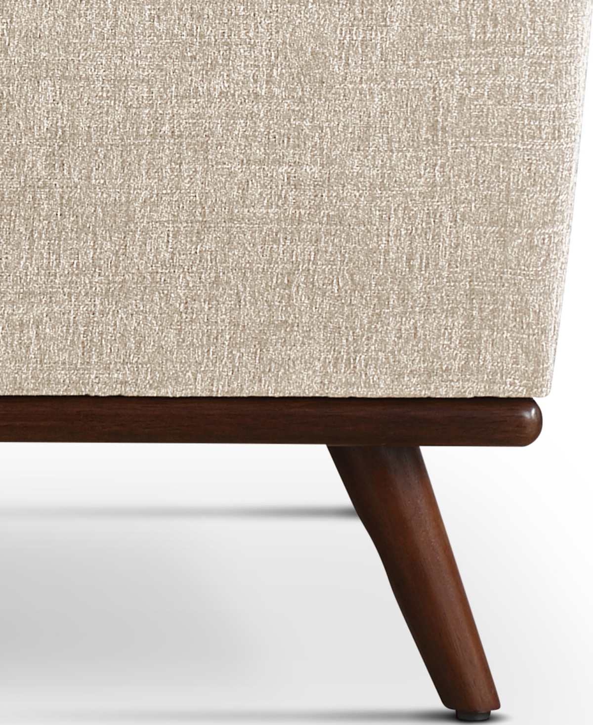 ABBYSON LIVING VENICE 67.5" MODERN FABRIC LOVESEAT 