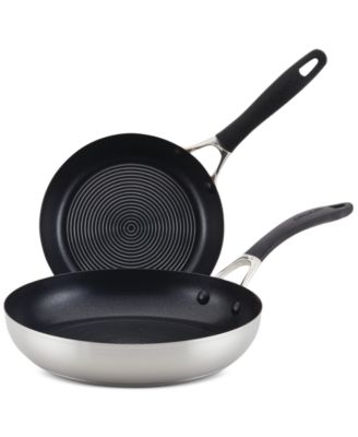 Circulon - SteelShield Stainless Steel 2-Pc. Skillet Set