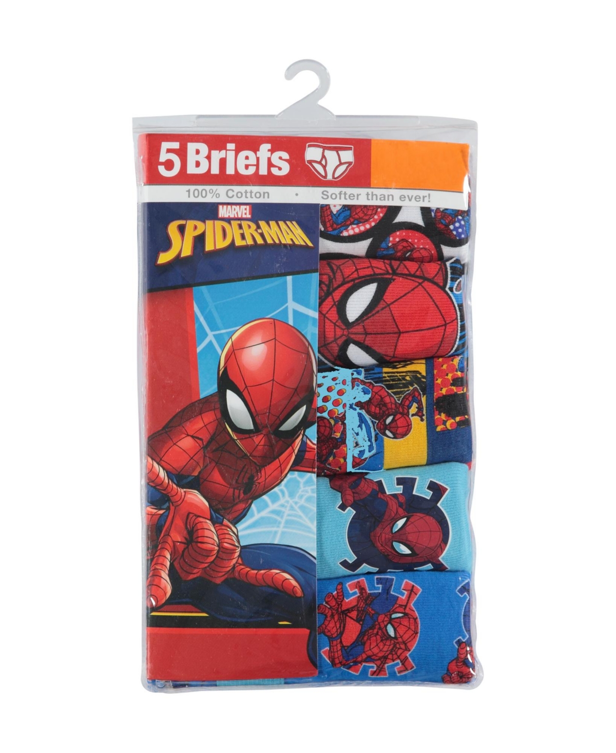 Spider-man Big Boys 5pack Underwear In Assorted