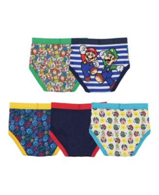 Mario Bros Big Boy 5Pack Underwear