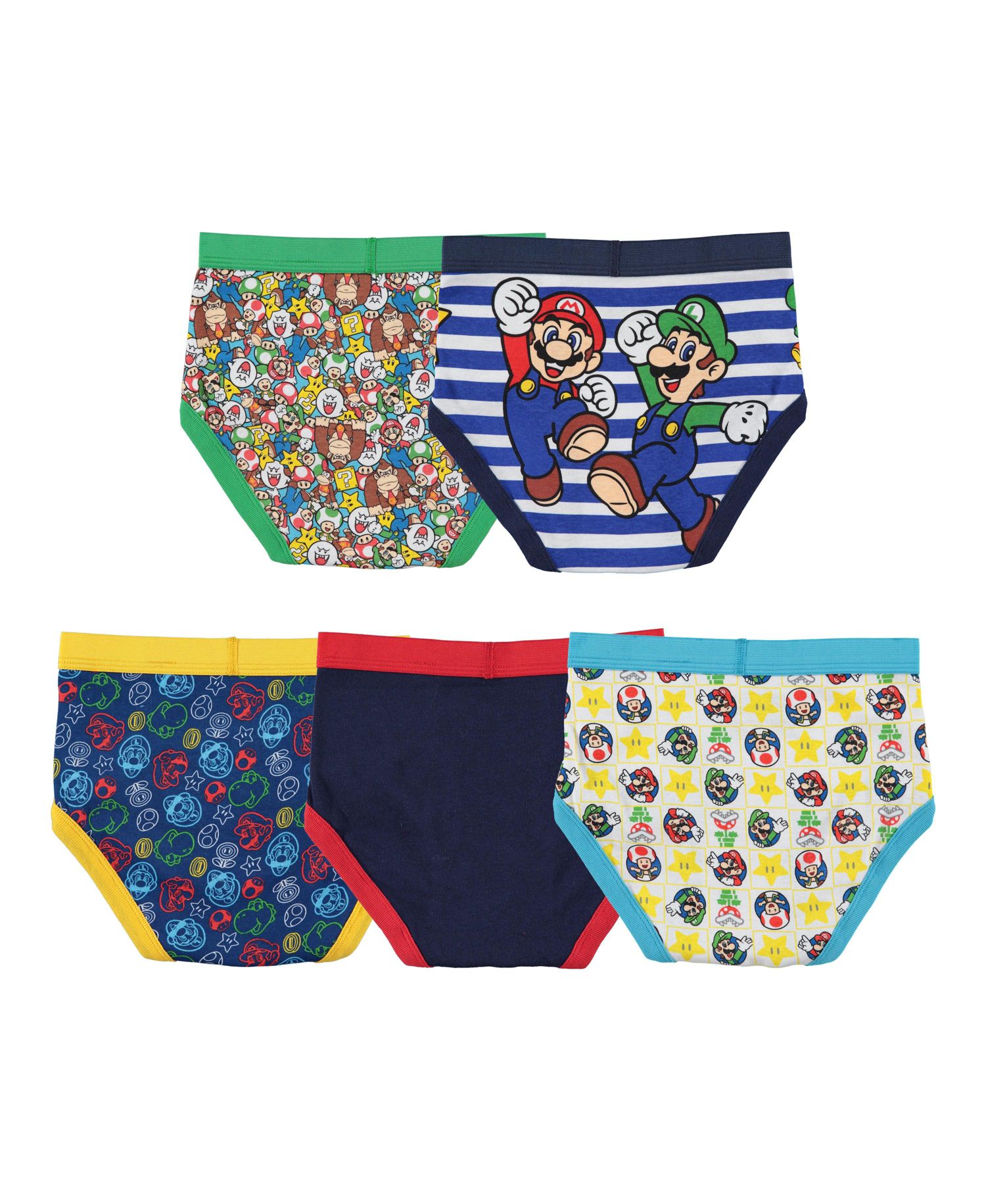 Mario Bros Big Boy 5Pack Underwear