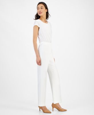 Women's Stretch Crepe Trouser Pant