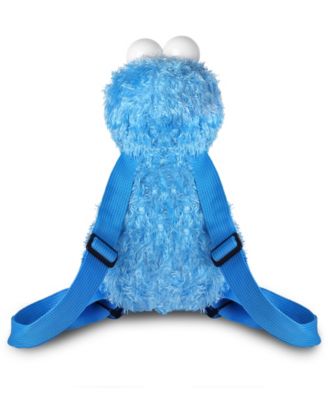 Plush Toy Karaoke Backpack with Microphone, Speaker, Songs Sound Effects, Sesame Street Cookie Monster