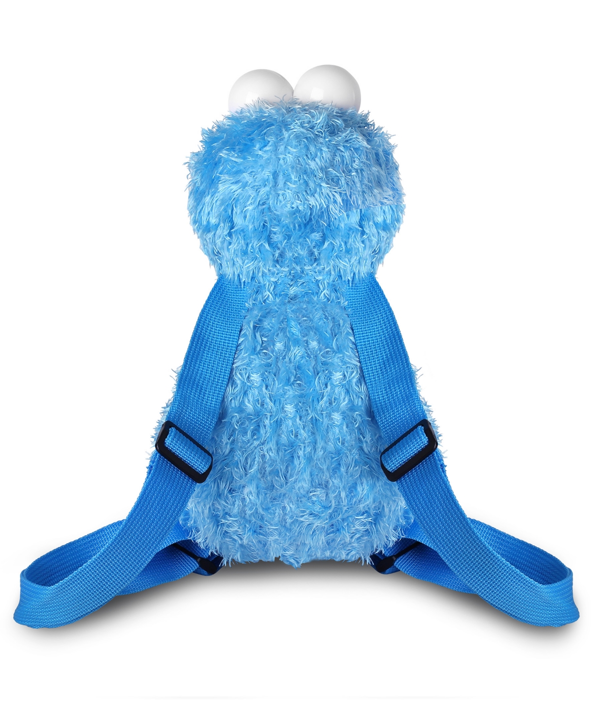 Singing Machine Plush Toy Karaoke Backpack With Microphone, Speaker, Songs Sound Effects, Sesame Street Cookie Monst In Blue