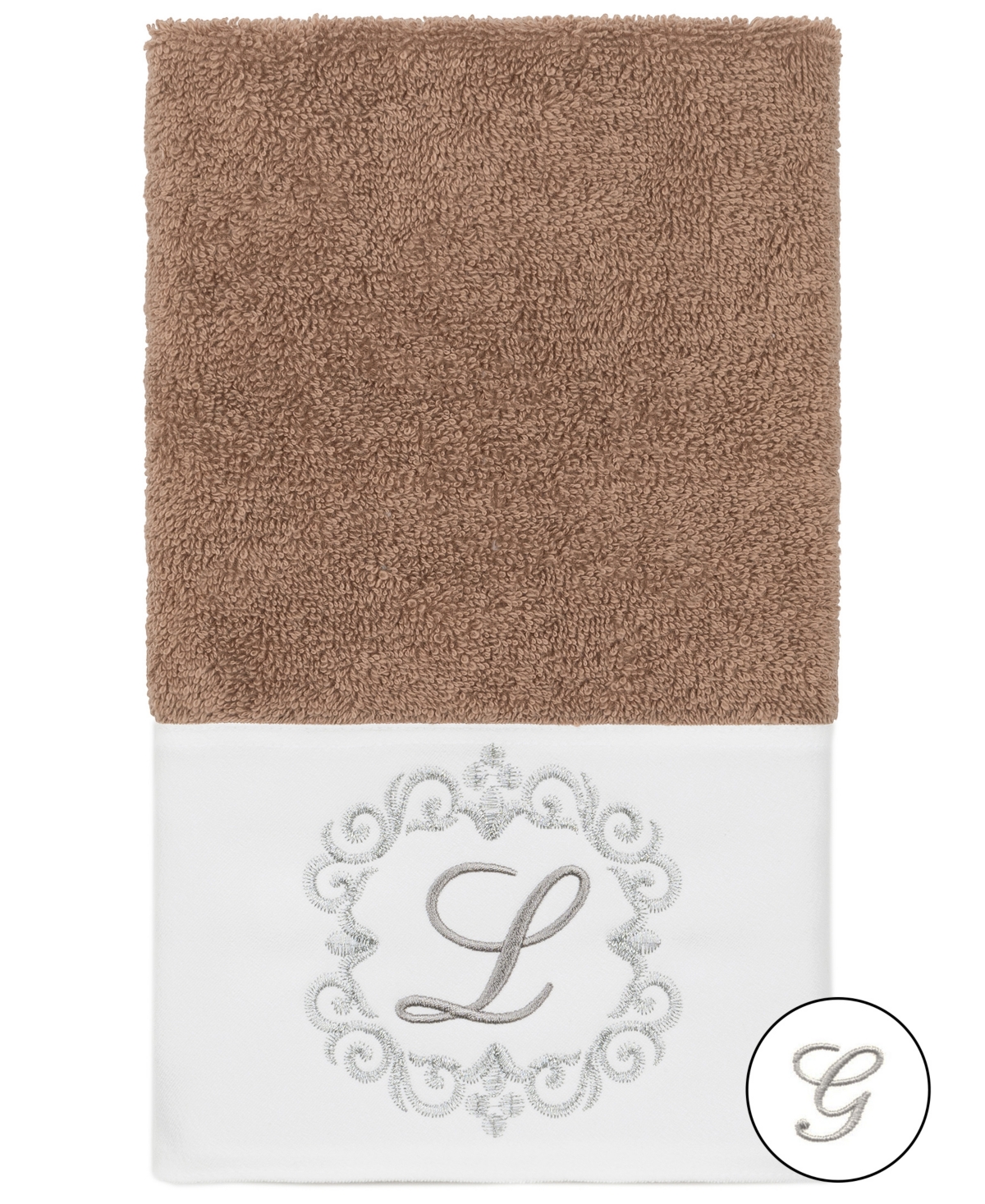Linum Home 100% Turkish Cotton Monica 3-pc. Embellished Towel Set