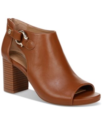 Open toe booties macys best sale