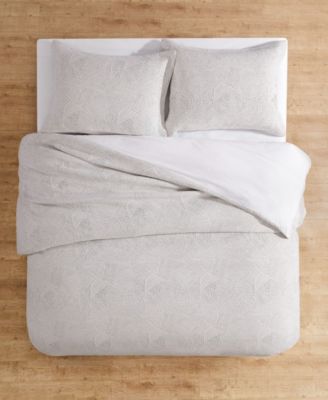 Wesley Textured 3-Pc. Duvet Cover Set, King/California King