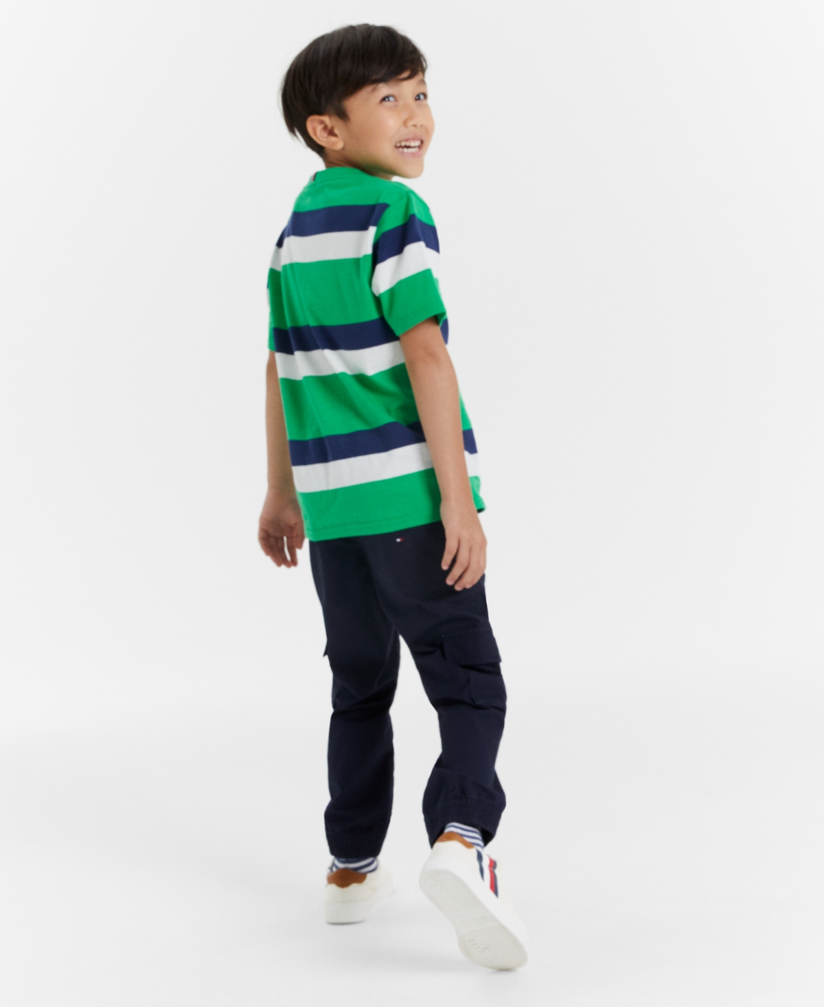 Tommy Hilfiger Toddler and Little Boys Tommy Cargo Chino Jogger Pants