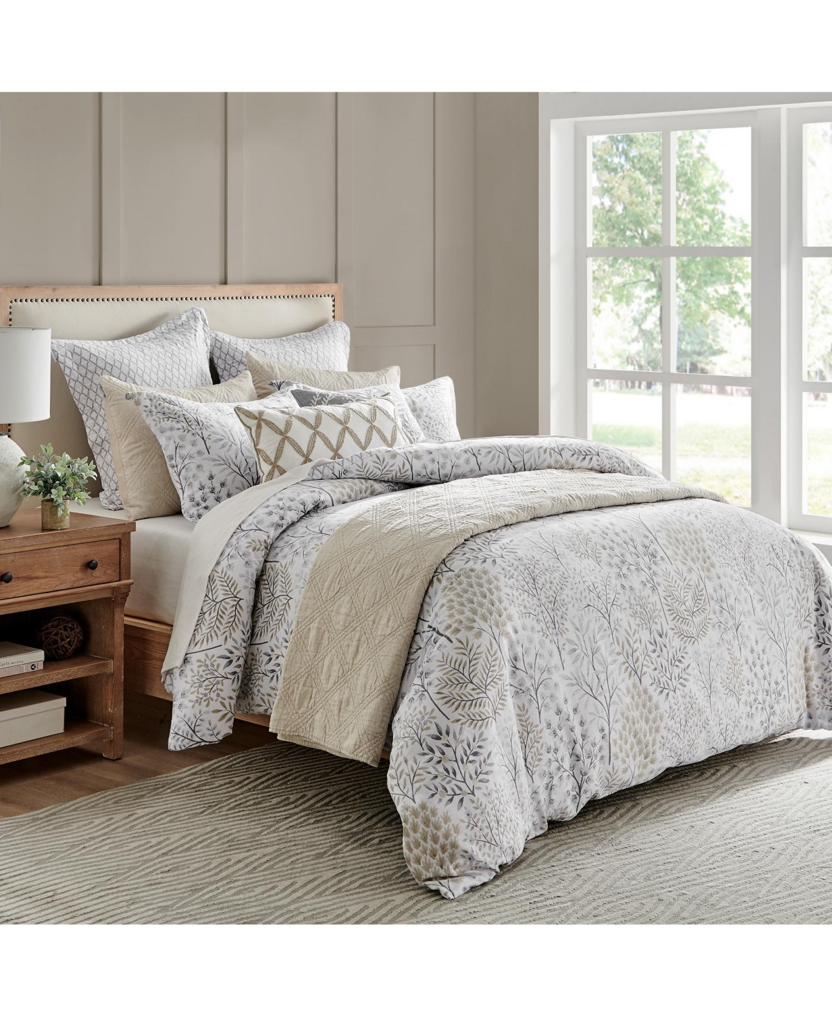 Levtex English Forest Reversible 2-pc. Comforter Set, Twin/twin Xl In Cream