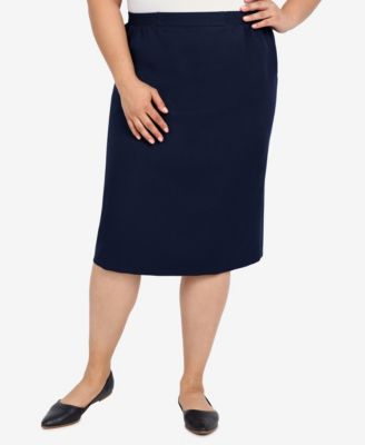 Alfred Dunner - Plus Size Classic Pencil Skirt