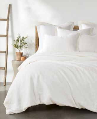 Levtex - Home Washed Linen Solid Duvet Cover