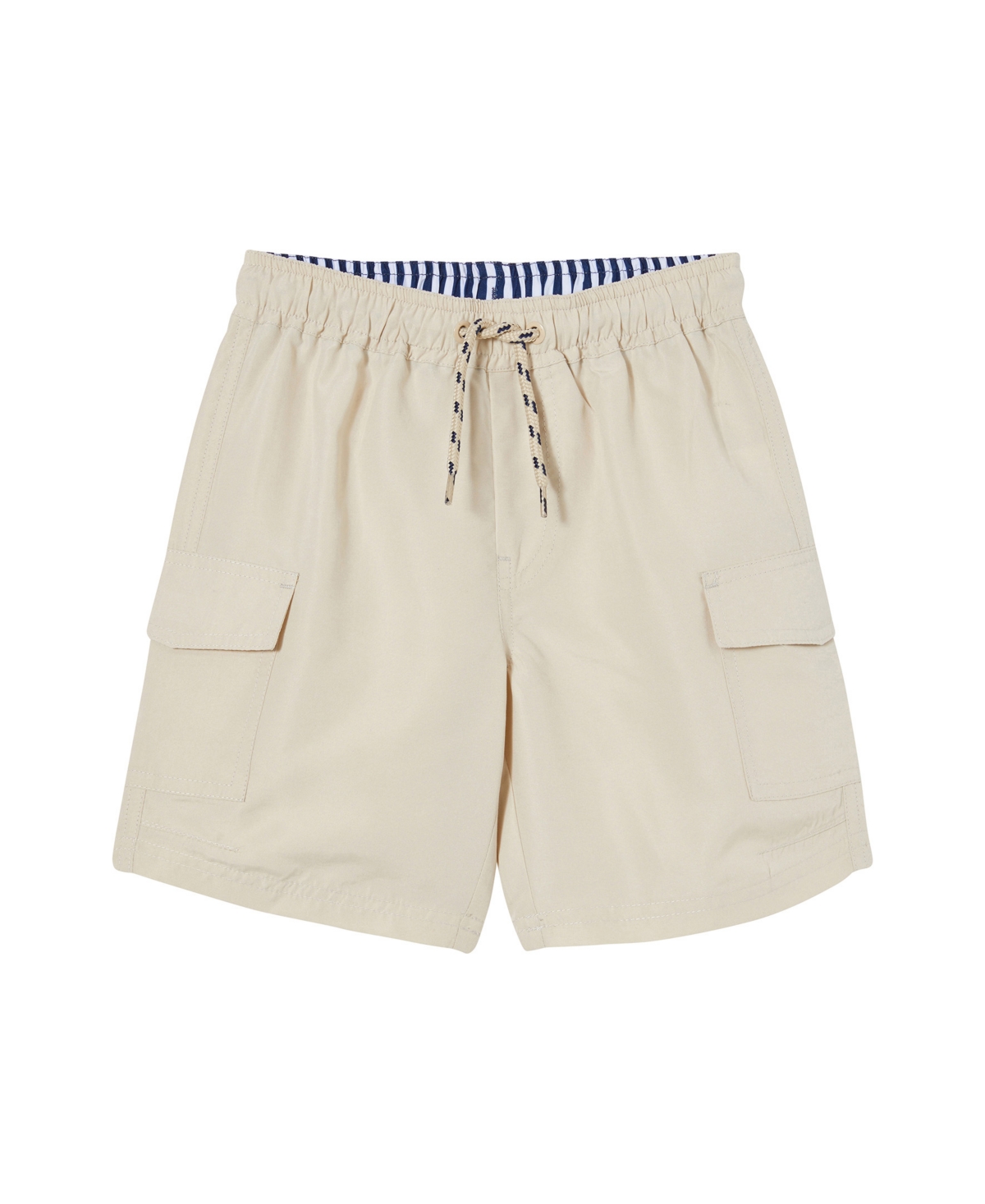 Shop Cotton On Toddler And Little Boys Bailey Cargo Boardshorts In Beige