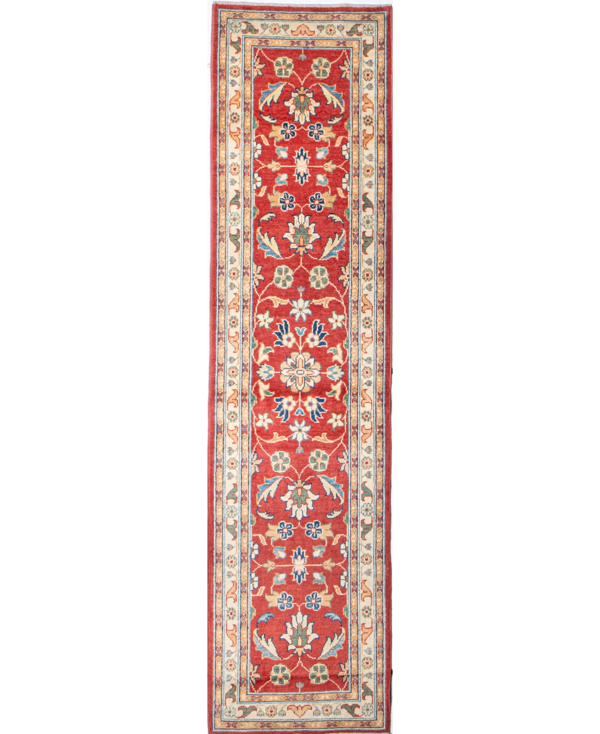 Shop Bb Rugs One Of A Kind Mehran 2'5x9'9 Runner Area Rug In Red