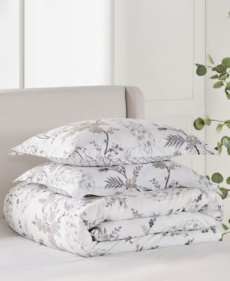 Pisa Reversible 3-Pc. Duvet Cover Set, Full/Queen