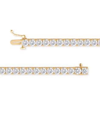 Lab Grown Diamond Tennis Bracelet (10 ct. t.w.) in 14k White, Yellow or Rose Gold
