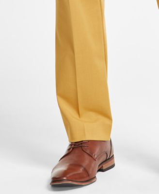 Men's Classic-Fit Solid Suit Separate Pants