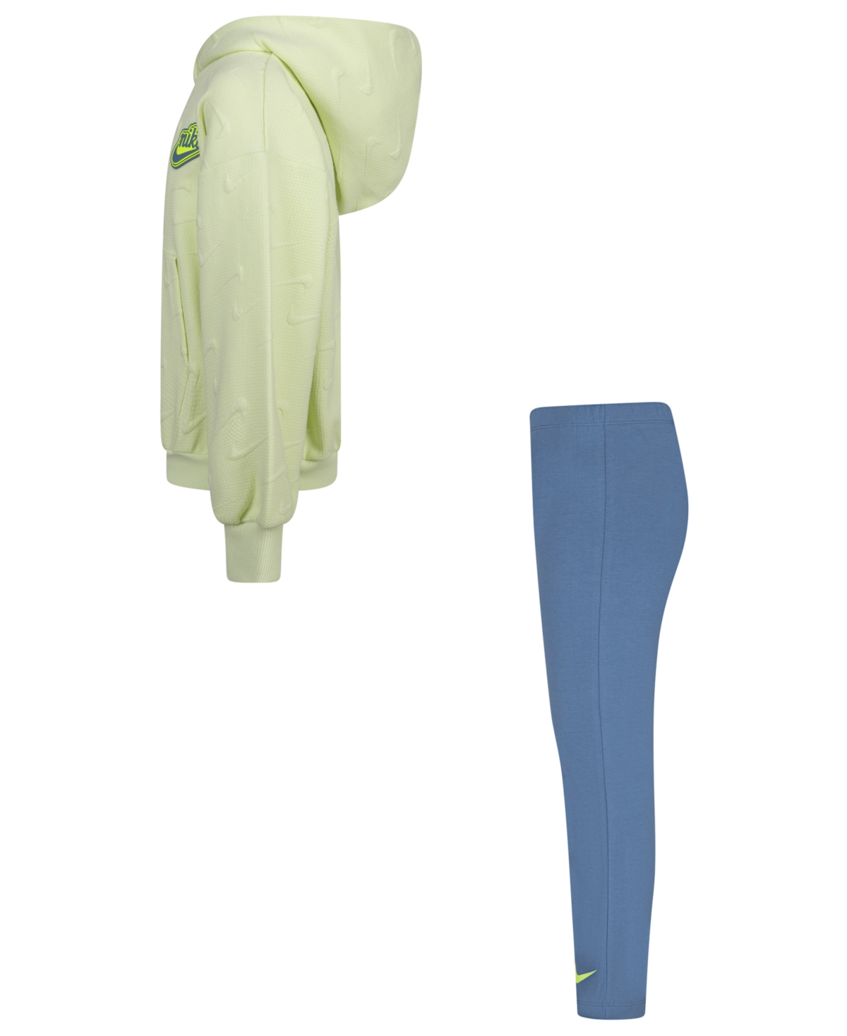 Nike Little Girls 2-Pc. New Impression Pullover Hoodie & Leggings Set