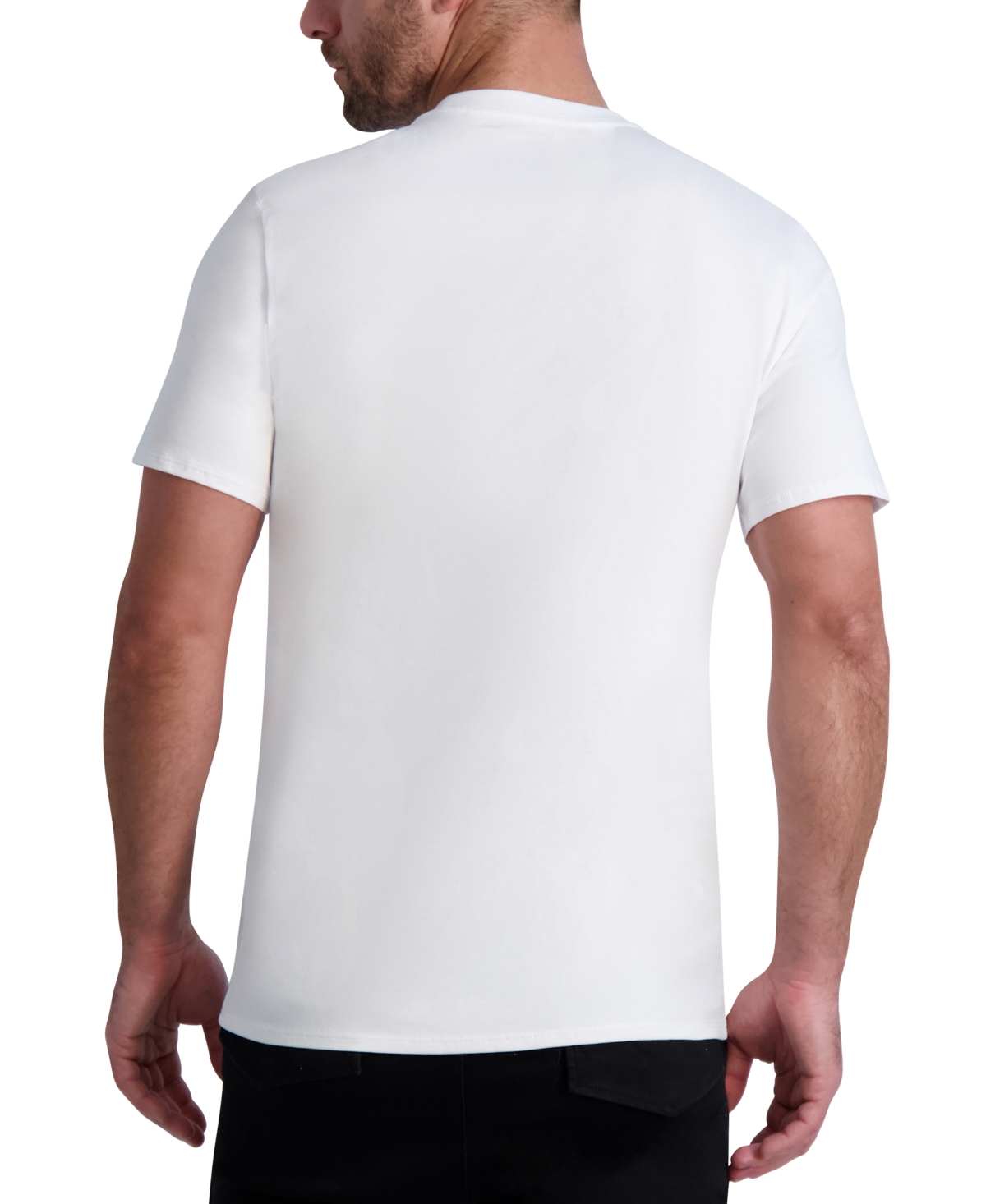 Karl Lagerfeld Paris Men's Cotton Karl & Choupette Graphic T-Shirt