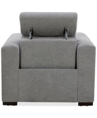 Nevio Fabric Power Headrest Power Recliner Chair