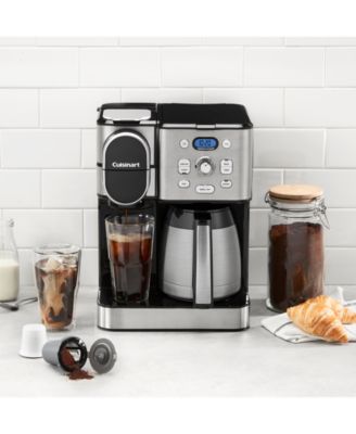 Coffee Center 10-Cup Thermal Coffeemaker and Single-Serve Brewer, SS-21 