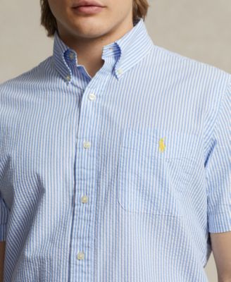 Men's RL Prepster Classic-Fit Seersucker Shirt