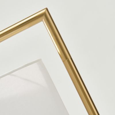 Montage Modern 60" LED Arc Floor Lamp with Fabric Drum Shade