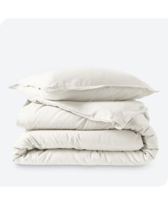 Cotton Flannel Twin/Twin XL Duvet Cover Set