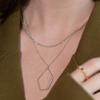 Sterling Silver Jordyn Basic Chain Necklace