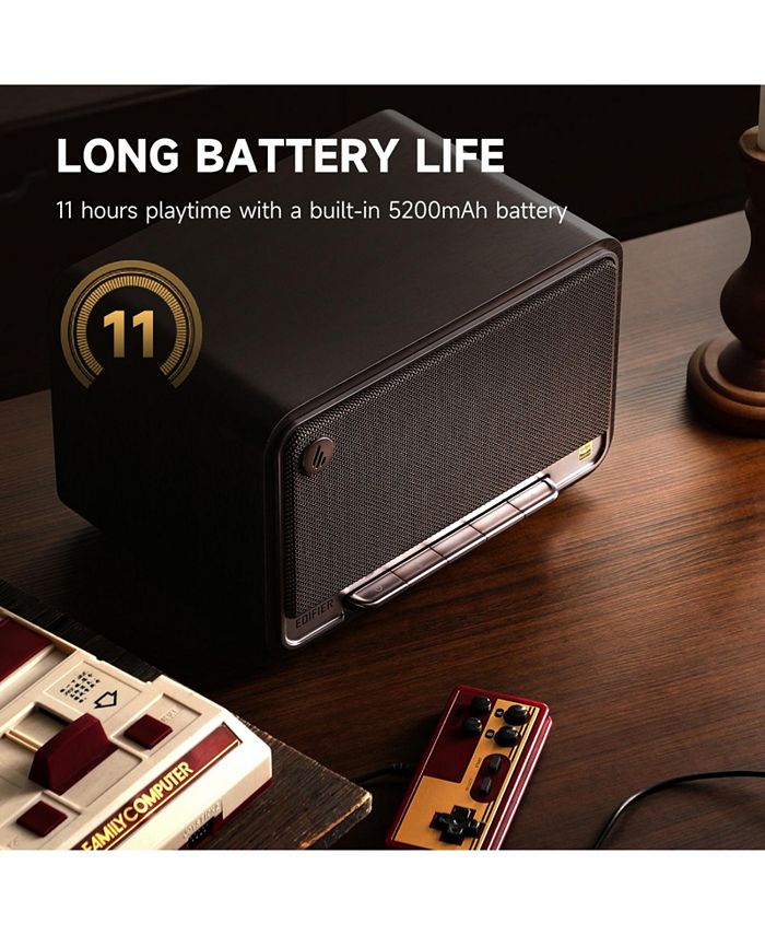 Edifier D32 Tabletop Bluetooth Speakers, Portable Retro Wireless ...