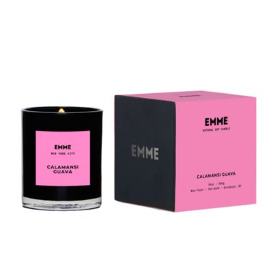 EMME Nyc Yuzu Scented Candle - Natual Soy Wax, Clean Buning
