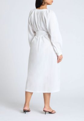 Women's Plus Size Relaxed Dress With Applique