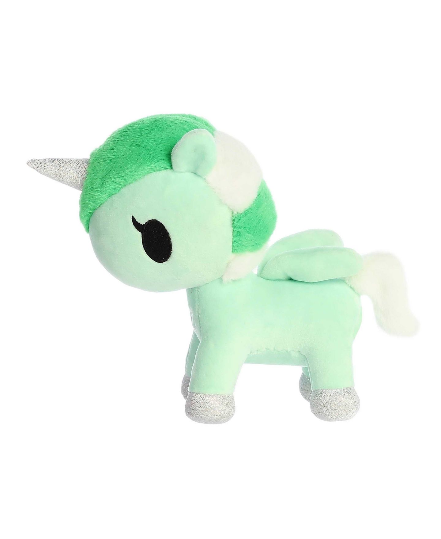 Детская мягкая игрушка Aurora Small Flower Power Water Lily Unicorno tokidoki Enchanting Plush Toy 7.5" — фото 3