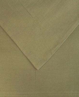 300-TC Crisp Cotton Percale Lightweight Duvet Cover Set, Full/Queen