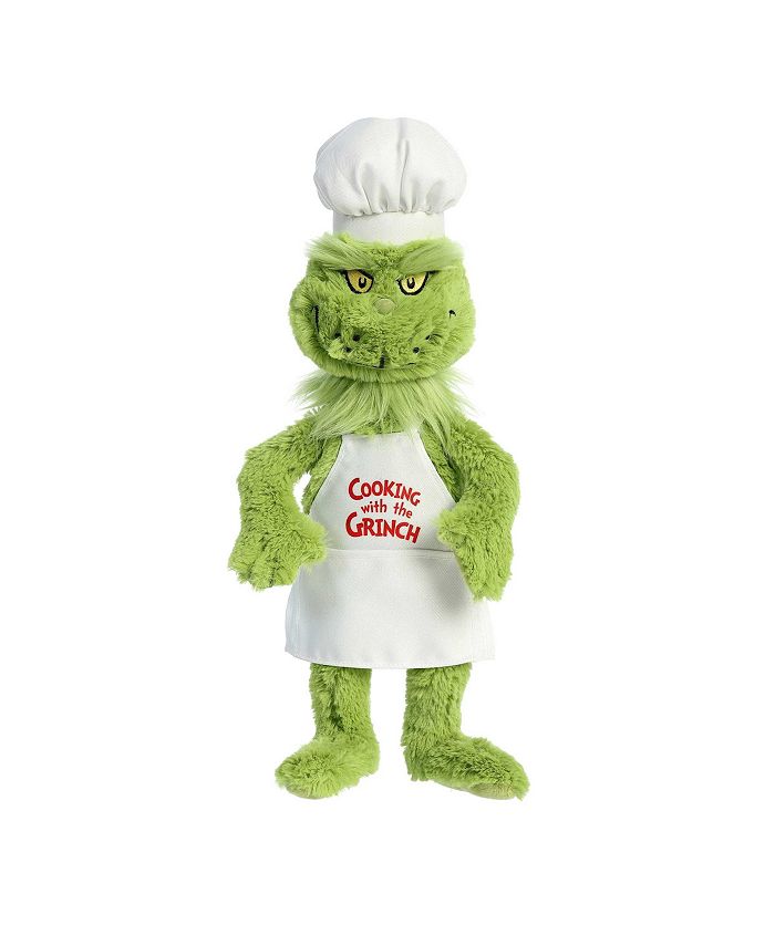 Aurora Large Chef Grinch Dr. Seuss Whimsical Plush Toy Green 14" - Macy's