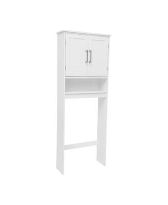 Vigo Over The Toilet Bathroom Organizer With Shelves And Magnetic Closure Doors