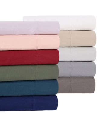 300-TC Crisp Cotton Percale Lightweight Duvet Cover Set, Full/Queen