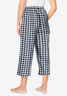 Women's Woven Sleep Capri Pant