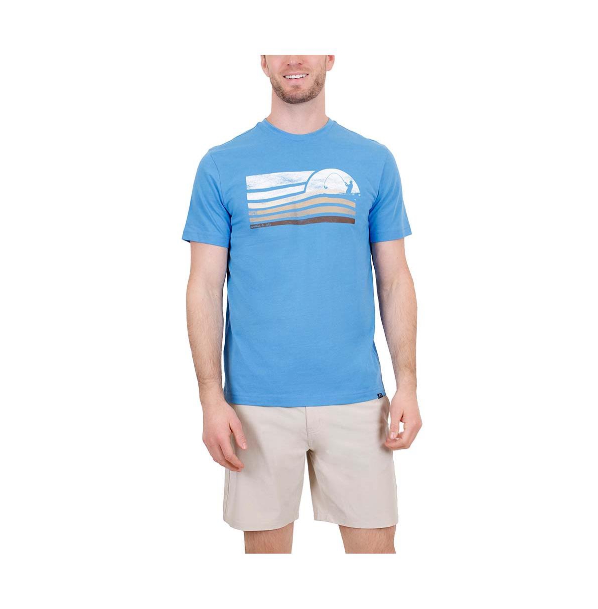 Men's Lake Fisherman Graphic T-Shirt - Pacific heather