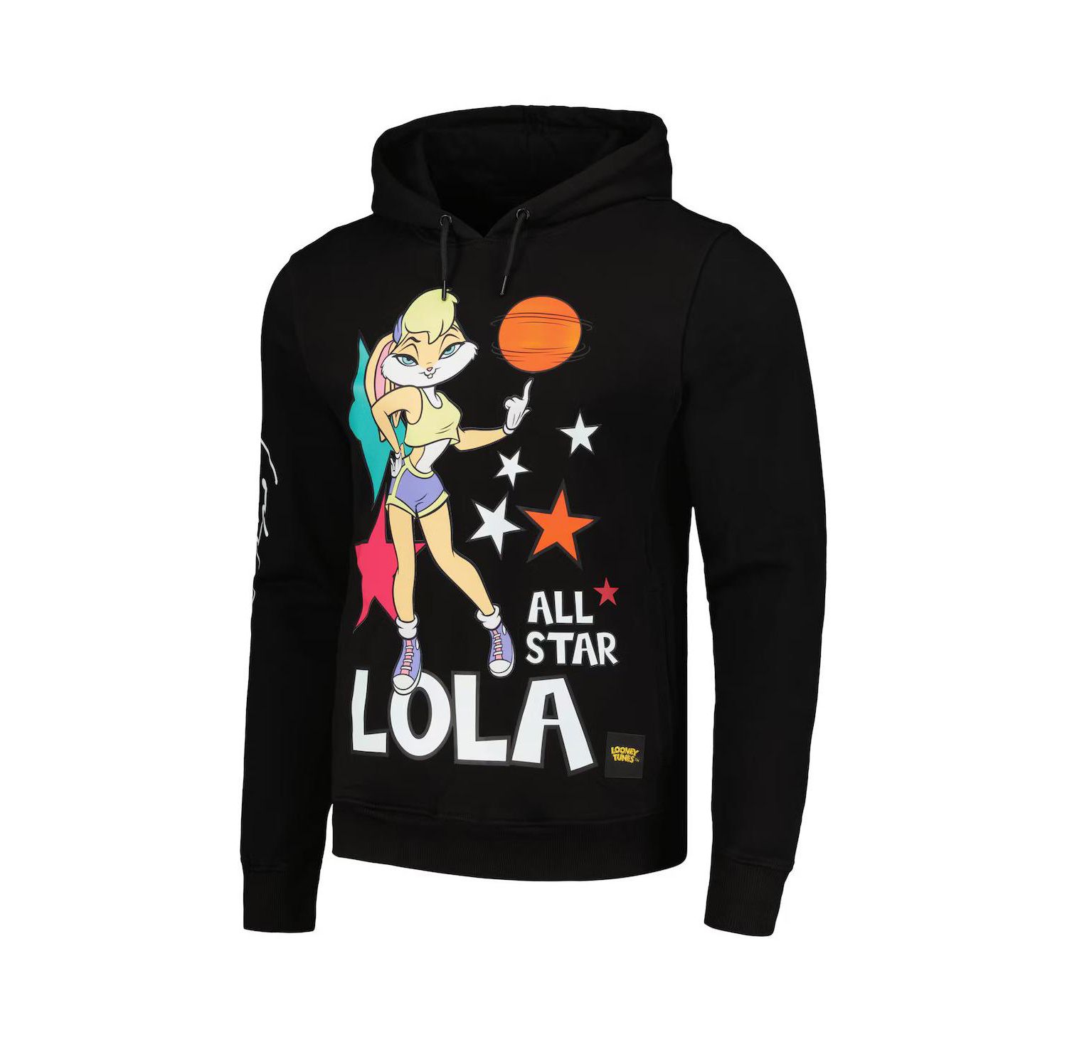 Men's & Women's Black Looney Tunes Lola All-Star Pullover Hoodie