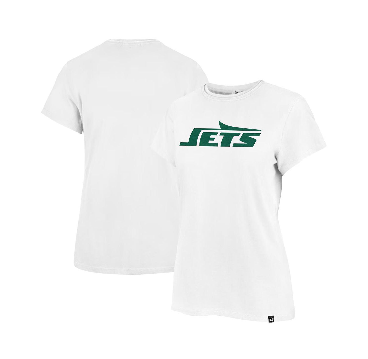 47 Women's White New York Jets Premier Frankie T-Shirt